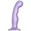 Насадка для страпона Strap-On-Me Dildo Plug P&G Lilas Metallic L - миниатюра 1