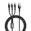 Кабель 3 разъема Remax Combo Sury 2 Series 3 в 1 Cable RC -070th 1.2 м - миниатюра 1