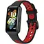 Ремінець DK для Huawei Band 7 Silicone Sport Band Nike (black / red) - мініатюра 2