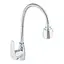 Змішувач для кухні Mixxus Pamela 014 з гнучким виливом MI6265 Хром - мініатюра 1