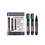 Маркер зеленый COLOR-IT 8004(Green) Diamont "C" в упаковке 12 шт - миниатюра 1