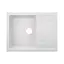 Кухонна мийка Lidz 650x500/200 WHI-01 (LIDZWHI01650500200), Білий - мініатюра 1