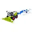 Іграшковий комбайн 550-8C-9C з причепом, інерційний, 40 см, світло і звук - мініатюра 1