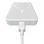 Зовнішній MagSafe акумулятор Baseus Power Bank 10000mAh 20W White - мініатюра 3