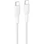 Belkin Кабель USB-C > USB-C зарядка/синхронизация 1м, 240Вт, Type-C, плетен, белый - миниатюра 1