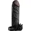 Насадка на пенис Pipedream Vibrating Real Feel 2 Extension 16.5 см чёрный - миниатюра 1