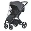 Детская прогулочная коляска-книга El Camino ME 1053-3 Dynamic Pro Charcoal Серая - миниатюра 3