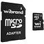 Карта пам'яті Wibrand microSDXC 128GB Class 10 UHS-I U3 + SD адаптер (WICDHU3/128GB-A) - мініатюра 1