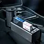 Органайзер для автомобиля Baseus Deluxe Metal Armrest Console Organized черная (CRCWH-A01) - миниатюра 3