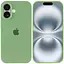 Чохол Epik Silicone Case Full Camera Protective AA для Apple iPhone 16, 6.1 М'ятний/Mint - мініатюра 2