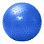 М'яч для фітнесу (фітбол) 4FIZJO 65 см масажний Anti-Burst 4FJ0616 Blue (P-5905973400213) - мініатюра 1