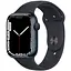 Смарт-годинник Apple Watch Series 7 GPS 45mm Midnight Aluminum Case with Midnight Sport Band [MKN53] Б/В [161674] - мініатюра 1