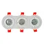 Светильник врезной поворотный Brille HDL-DT 108/3 MR16 WH 36-248 - миниатюра 7