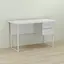 Компьютерный стол Ferrum-decor Таккота 75x140x60 белый ДСП Белый 32мм (FRD-102103) - миниатюра 1
