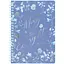 Блокнот Axent Flower Sym 3 на спіралі А5 в клітинку 80 аркушів (8033-7-A) - мініатюра 1