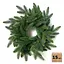 Вінки хвойні різдвяні Hvoya Classic литі зелені 40 см 15 шт. - мініатюра 1