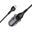 Автомобільний зарядний пристрій Hoco Z43 Mighty single port QC3.0 car charger set ( Micro ) Чорний - мініатюра 2