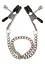 Затискачі для сосків California Exotic Novelties Bull Nose Nipple Clamps 267 см сріблястий - мініатюра 5