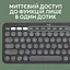 Клавіатура Logitech Pebble Keys 2 K380s Graphite (920-011851) - мініатюра 6