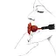 Кляп Zalo Upko Doll Rose Ball Gag 54 см червоний - мініатюра 3