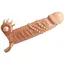 Насадка на пенис Pretty Love LyBaile Penis extended Sleeve Connor 17 см телесный - миниатюра 1
