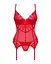 Корсет Obsessive Ingridia corSet & thong XL/2XL - мініатюра 3