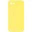 Чехол Epik Silicone Case Square Full Camera Protective AA NOLOGO для Apple iPhone 7/8/SE 2020 4.7 Желтый/Yellow - миниатюра 1