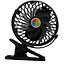 Вентилятор Mini Fan з акумулятором на прищіпці чорний (2628-10) - мініатюра 1