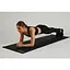 Коврик (мат) для фитнеса и йоги York Fitness 0,3см черный - миниатюра 5