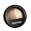 Пудра для обличчя запечена Flormar Baked Terracota Powder, №23 Dual cold Темно-бежева/Світло-бежева з шимером - мініатюра 1