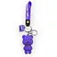 Брелок "Милий Ведмедик" Bibi Toys 762091BT Фіолетовий - мініатюра 1