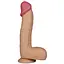 Великий фалоімітатор LoveToy Legendary King Sized Realistic 28 см тілесний - мініатюра 3