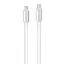 Кабель Proove Magneto Type-C to Type-C 60W (1m) white - мініатюра 1