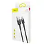 Дата кабель Baseus Cafule Type-C Cable 2A (2m) (CATKLF-C) Чорний / Сірий - мініатюра 4