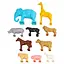 Детский игровой набор "Фигурки животных" 1102 домашние и дикие животные - миниатюра 2