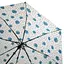 Женский складной зонтик полуавтомат Happy Rain 95 см белый - миниатюра 3