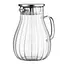 Глечик Ardesto Iceberg прозорий 1.5 л боросилікатне скло/нержавіюча сталь з кришкою (AR2615GA) - мініатюра 3