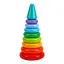 Детская игрушка Пирамидка 1904TXK выдувная, 9 элементов, 31 см - миниатюра 1