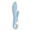 Вібратор-кролик Satisfyer Air Pump Bunny 1 20 см блакитний - мініатюра 4
