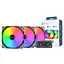 Комплект вентиляторів MONTECH 120MM E28 ARGB 3 PACK (B) - мініатюра 1