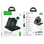 Зарядне бездротове Hoco CQ7 Pass folding 3-in-1 (для смартфонів Samsung + годинника + навушників) - мініатюра 2