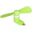 Вентилятор мобильный Lightning зеленый - миниатюра 1