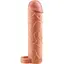 Насадка на пенис Pipedream Fantasy X-tensions Perfect 19 см телесный - миниатюра 1