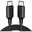 Кабель зарядний UGREEN USB Type-C — Type-C 2м black - мініатюра 1