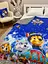 Дитяче покривало-ковдра полуторне 150 х 210 см Патруль Синій - мініатюра 2