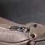 Шкіряна сумка напівкруглого формату з однією ручкою Vintage 22412 сіра - мініатюра 9
