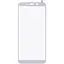 Защитное стекло Color для Meizu 16th (полного покрытия) белая рамка - миниатюра 1