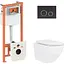 Набір Q-tap Nest 4 в 1 для підвісний унітаз Jay Ultra Quiet 520x360x320 + комплект інсталяції QT07335175W48192 - мініатюра 1