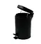 Відро для сміття кругле Zerix Solo-TC0107 Black 7 л Чорний (ZX5900)  - мініатюра 2