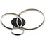 Люстра Brille світлодіодна 66W WW BK/G (WBL-54C/4) - мініатюра 1
